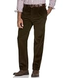 Nautica Big & Tall Button Front Pleated Corduroy Pant