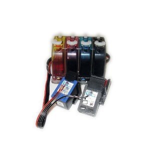 FantasyBuy CIS(Continuous Ink System) for HP printers with new OEM cartridge that are used in HP 60 cartridge such as Photosmart C4680, C4780 On Sale