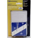 Conduit Fittings: Baseboard Cord Opening- White