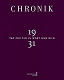 Chronik Jubil�umsband 1931: Tag f�r Tag in Wort und Bild
