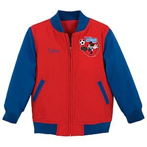 Disney Personalized Varsity Mickey Mouse Jacket for Toddler Boys