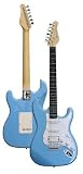 Fretlight FG-421 Standard Electric Guitar, Powder Blue