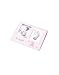 Pearhead Lil' Peach Bear Birth Announcement Set, Pink