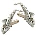 Saxophone Cufflinks - Music Instrument