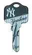New York Yankees Kwikset KW1 House Key