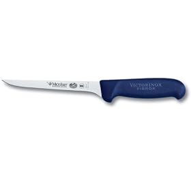 R H. Forschner by Victorinox 6-Inch Narrow Boning Knife, Blue Fibrox Handle with Microban by R.H. Forschner Victorinox