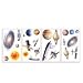 Decorative Wall Appliques - Outer Space