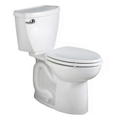 American Standard 2835.128.178 Cadet-3 FloWise Right Height Elongated Two-Piece Toilet with High Efficiency, Black