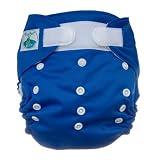 Tiny Tush Elite One-Size Cloth Diaper Aplix (Velcro-type) Saturn BLUE