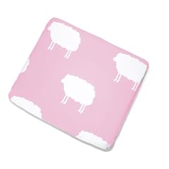 Pinolino 73522-7 - Stoffbezug Wickelauflage, 'Happy Sheep' gro� rosa