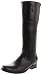 FRYE Women's Melissa Back Zip Knee-High Boot,Black,9 M US