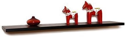 Welland Portland Wood Wall Shelf Floating Shelving (Espresso, 36-inch) by Wellpro 1169012522