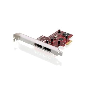 Click here to buy Iogear RAID5 eSATA 3Gbps External 2-port PCI-Express Card.