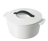 Revolution 642623 4-Inch Round Satin White