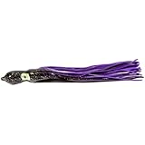 Boone Big Game Trolling Skirt (Pack of 2), Purple/Black, 9 1/2-Inch