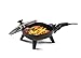 Elite Cuisine EFS-400 Maxi-Matic 7-Inch Non-Stick Electric Skillet with Glass Lid, Black