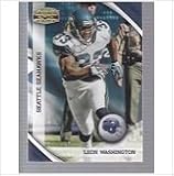 2010 Panini Gridiron Gear #131 Leon Washington Seattle Seahawks at Amazon.com