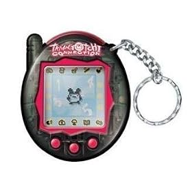 Tamagotchi Connection: Version 3 - Black with Writing by Bandai