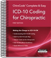ChiroCode Complete & Easy ICD-10 Coding for Chiropractic