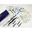 Badminton - Volleyball Deluxe Set with BONUS Shuttle Smash Set