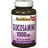 Glucosamine 1000 Mg Dietary Supplement Tablets, By Sundown - 60 Tablets