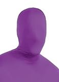 Rubie's Costume Co Unisex - Adult 2nd Skin Zentai Supersuit, Purple, X-Large