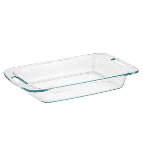 Pyrex 3 Qt Oblong Baking Dish, Clear, 9