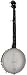 Gold Tone Bob Carlin BC-120 Banjo (Five String, Vintage Brown)