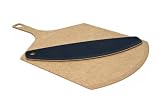 Epicurean Pizza Peel and Cutter Set, Natural and Slate
