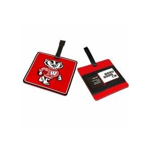 Wisconsin Badgers Bag / Luggage Tag (Set of 3)