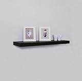 Ennospace 36 Inch x 12 Inch x 2 Inch Houston Wall Shelf Display Floating Shelves Espresso