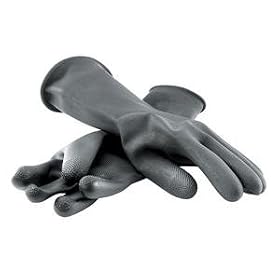 Firstgear Rubber Rain Gloves - Medium/Black