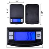 Top Quality Portable Pocket Digital Precision Gram Scale Mini Jewelry Gold With Digit backlit LCD display Electronic