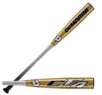 Demarini CF4 Pitch Black Plus Composite (-3) Baseball Bat (33inch/30oz)
