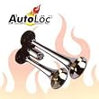 Chrome Dual-tone Yankee Air Horn
