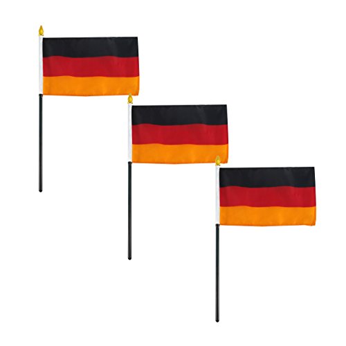 Online Stores Germany Flag 4 x 6 inch - 3 PK
