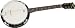 Musical Instruments : Rogue 6 String Banjo, Natural