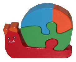 Childrens Toyshop  Toys : Snail Chunky Mini Jigsaw