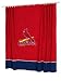 St Louis Cardinals MVP Microsuede Shower Curtain