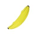 aufblasbare Banane 68cm lang Pool Party Deko Karneval Fasching Zubeh�r zum Affenkost�m