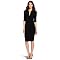 KAMALIKULTURE Women’s Shirt Dress, Black, X-Large