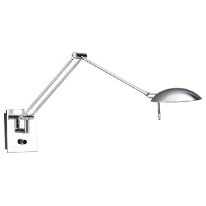 Holtkoetter 8193 CH Bernie Turbo Series Swing-Arm Sconce, Chrome by Holtkoetter