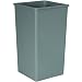 Rubbermaid Commercial LLDPE Untouchable Rigid Trash Can, Square