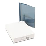 AVERY-DENNISON / Clear front report covers, 1/2 capacity, blue / AVE47795 / Sold as 1 Box / Mfr Part # 47795 \*/ Clear front report covers, 1/2 capacity, blue