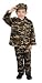Pretend Military Deluxe Army Child Costume Dress-Up Set Size 12-14