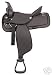 Weaver Deluxe Trail Saddle 14 INCH Black Horse Tack