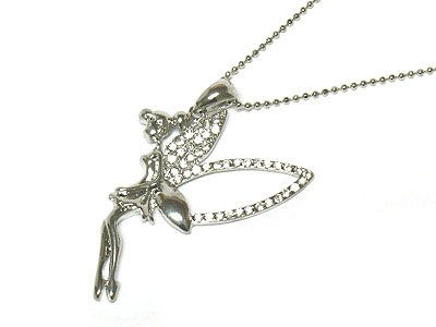Click here to buy Crystal Fairy Charm Necklace.