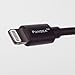 Pangea Apple Certified Lightning Cable - 5 Foot - for iPhone 5 (5/5S/5C), iPad Air, iPad Mini with Retina, iPad (4th gen), iPad Mini, iPod touch (5th gen), and iPod nano (7th gen) - Black.