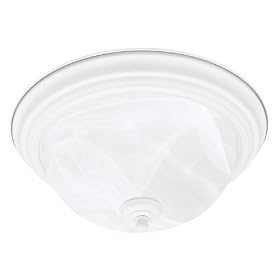 Thomas Lighting Pl8692-18L Energy Star Certified Multi-Purpose Two-Light Flushmount, White