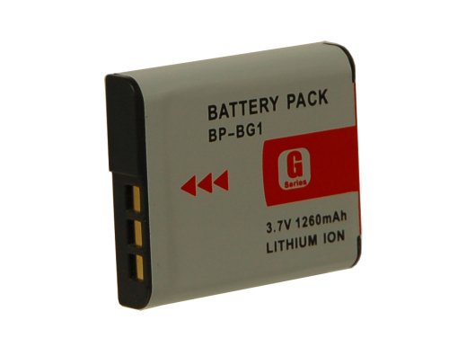 Digital Concepts-Replacement Battery for Sony NP-BG1 1260 mAh (Grey)